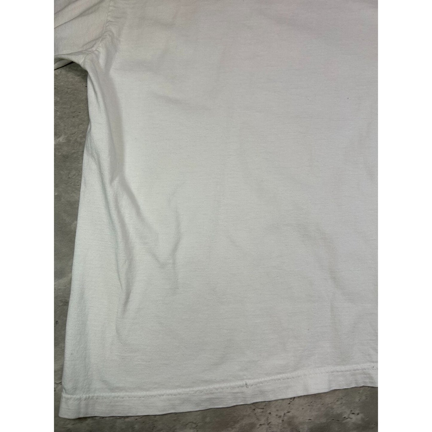 Vintage Y2K Enyce RN96312 Spellout Graphic Long Sleeve T-Shirt Size XXL White