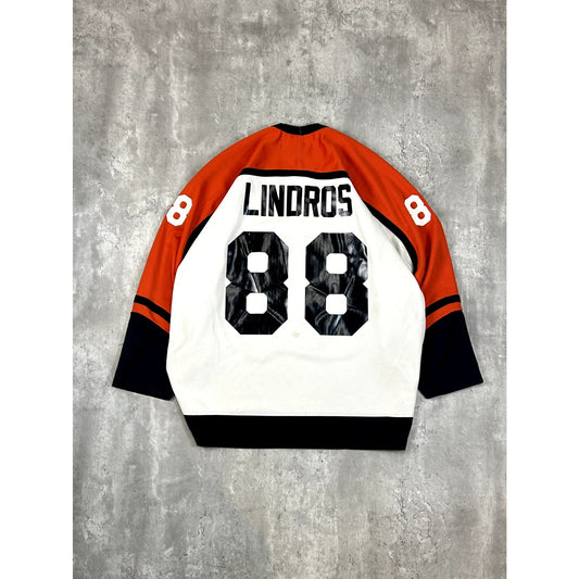 Vintage Eric Lindros #88 Philadelphia Flyers NHL Hockey Jersey Size Large