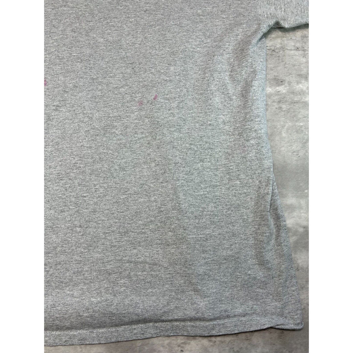 Vintage 90s Nike Air Swoosh Patch Striped T-Shirt Size XL Gray