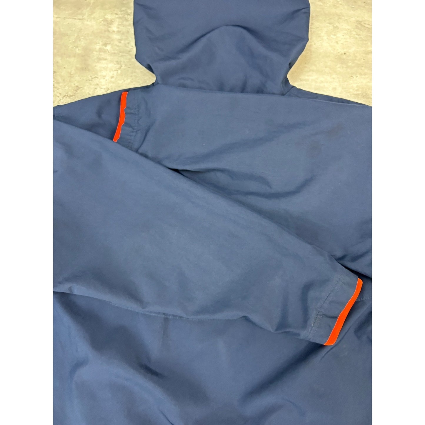 Syracuse Orangemen NCAA Nike Lacrosse 1/4 Zip Hooded Jacket Size Small