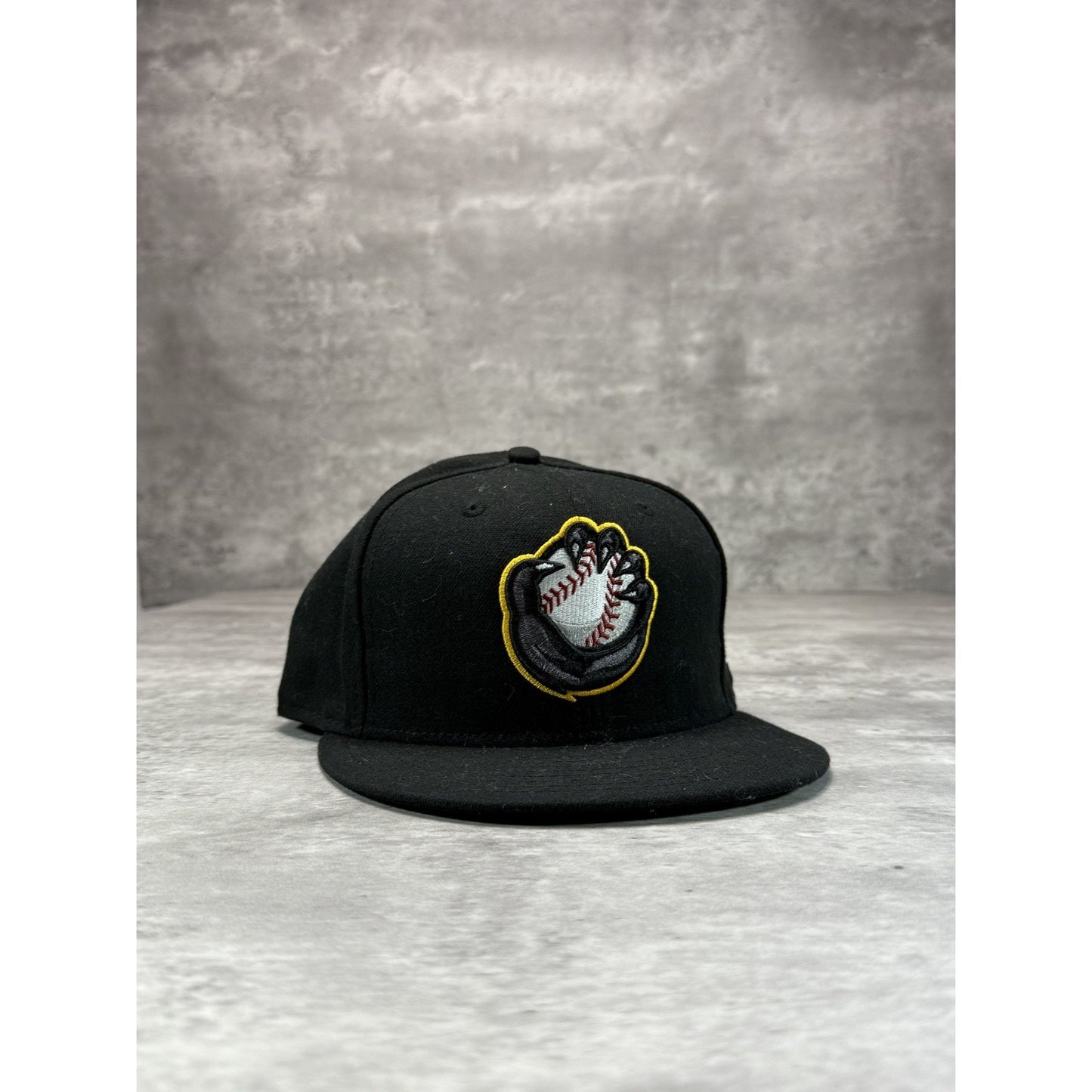 Quad Cities River Bandits MiLB Embroidered Logo Baseball Fitted Hat 7 1/2