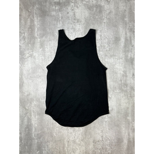 Vintage 1991 Looney Tunes Taz's Gym Cartoon Sleeveless T-Shirt Size Medium