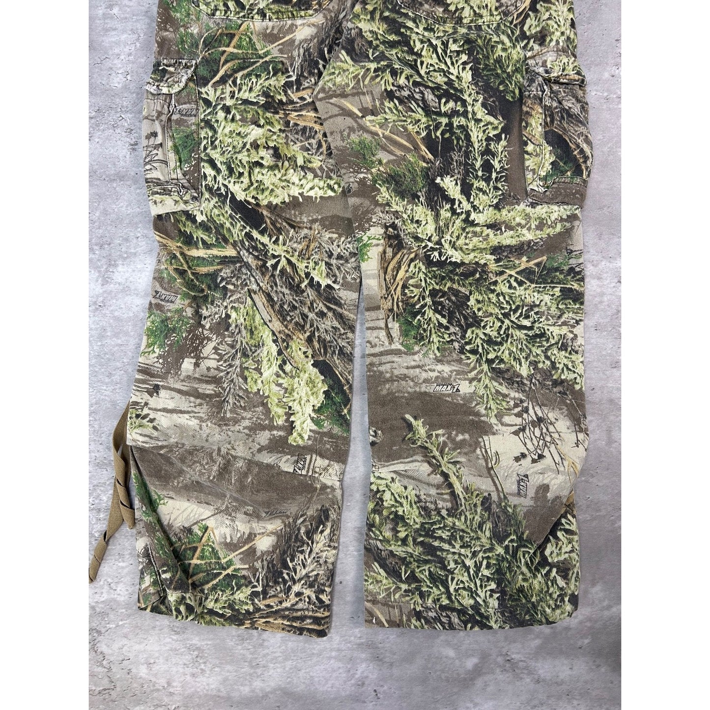 Vintage Women's Realtree Girl Max-1 Tree Camo Hunting Cargo Pants Size 35