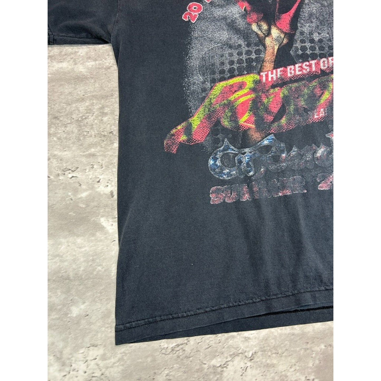 Vintage 2006 Poison 20th Anniversary Tour Rock Music Tour Graphic T-Shirt Size Medium