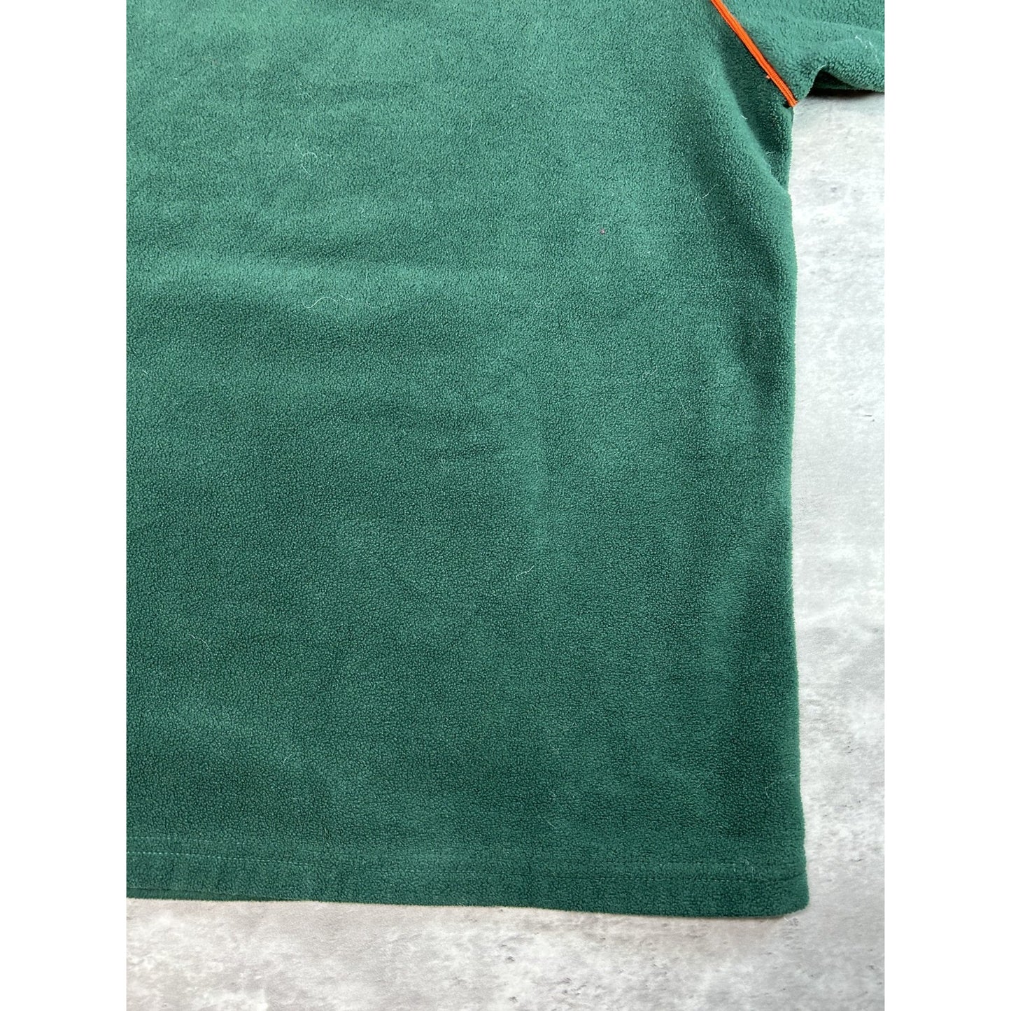 Vintage Miami Hurricanes NCAA Embroidered Fleece Hooded Sweatshirt Size Large