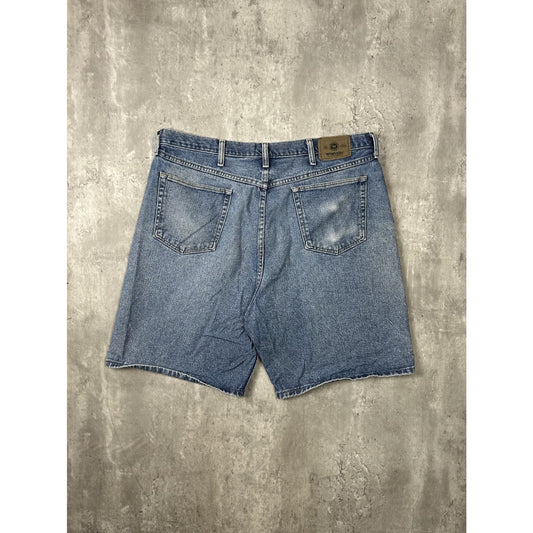 Vintage Wrangler Jeans Faded Medium Wash Denim Shorts Size 40 Blue