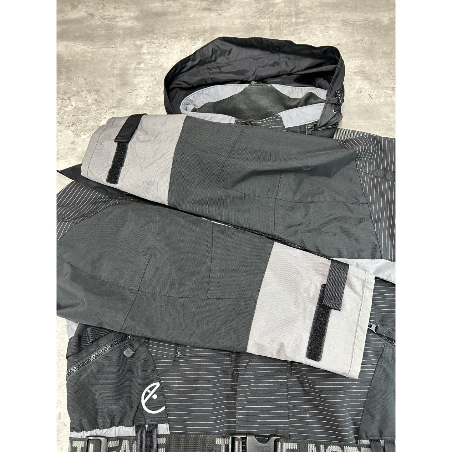 Vintage 90s Womens The North Face Steep Tech TNF Tactical Full Zip Jacket Sz XL