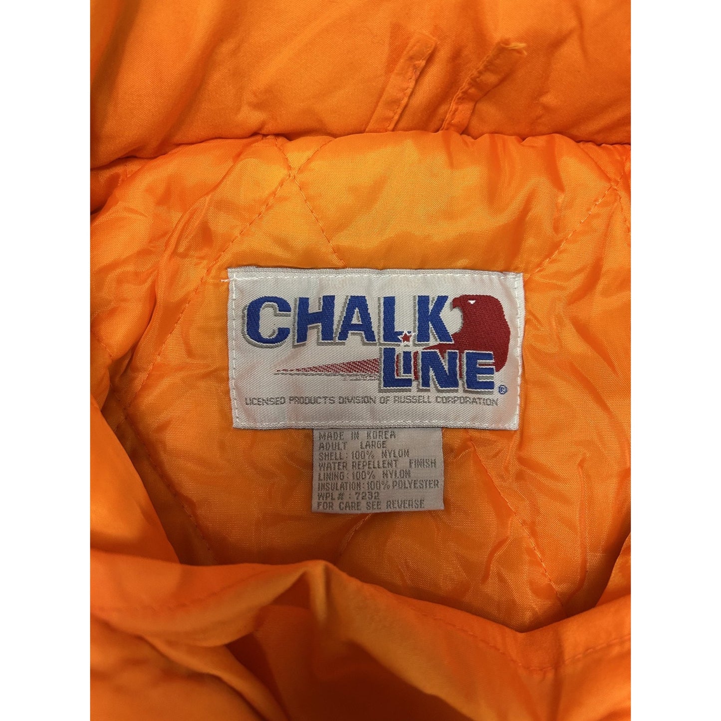 Vintage 90s Miami Dolphins NFL Embroidered Logo Insulated Jacket Size Large