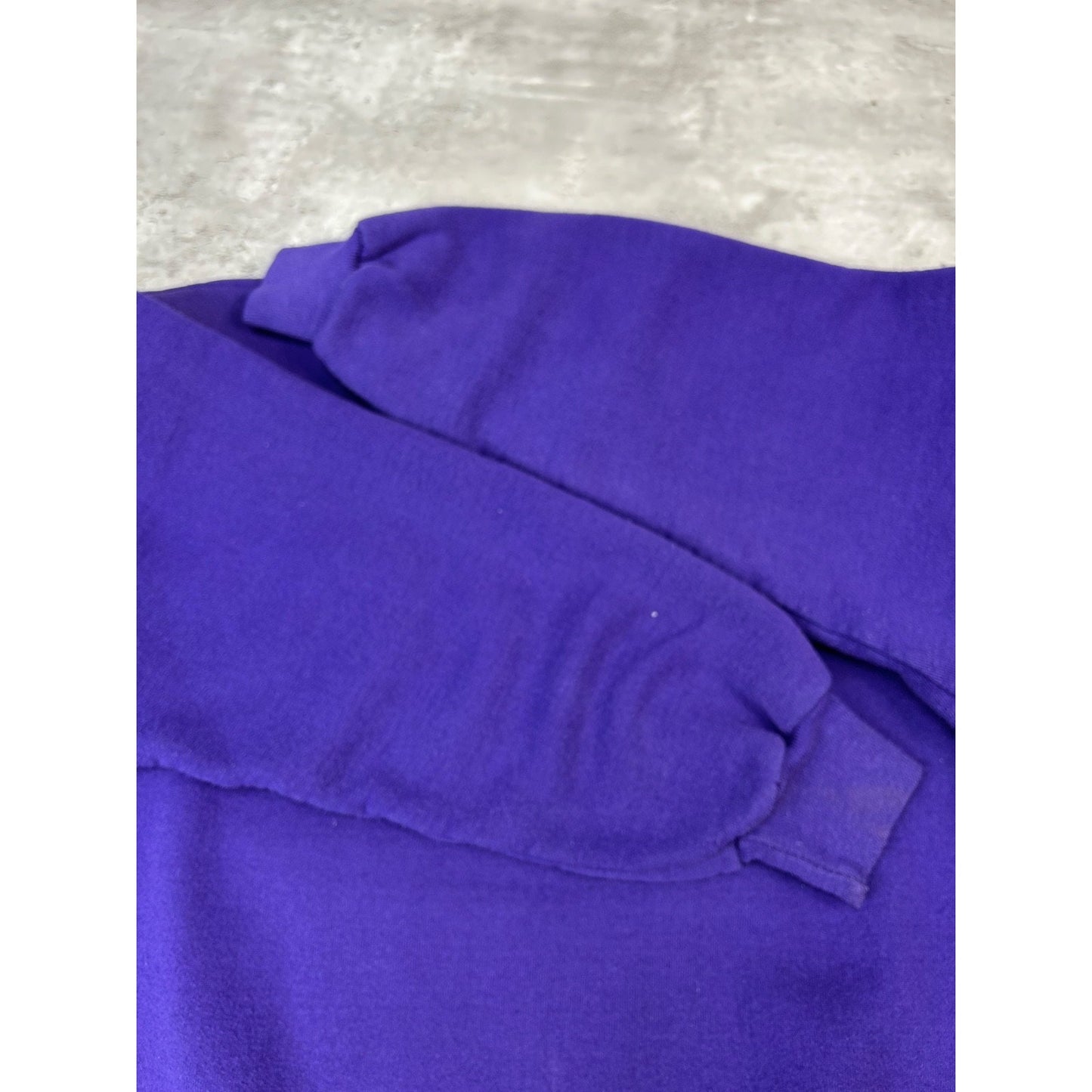 Vintage 90s LSU Tigers NCAA Embroidered Spellout Crewneck Sweatshirt Size XL