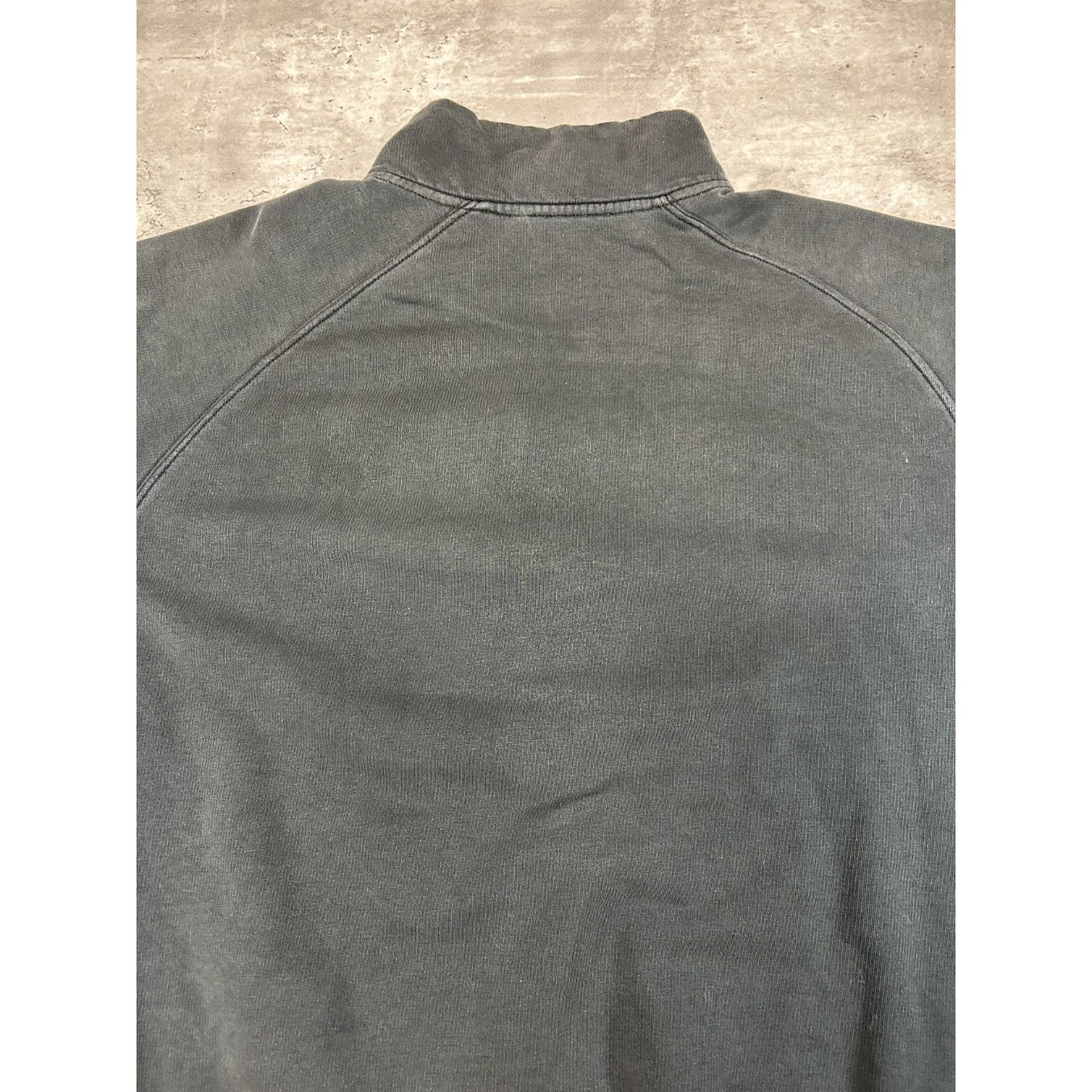 Vintage 2000s Nike Embroidered Spellout Swoosh 1/4 Zip Sweatshirt Size XL