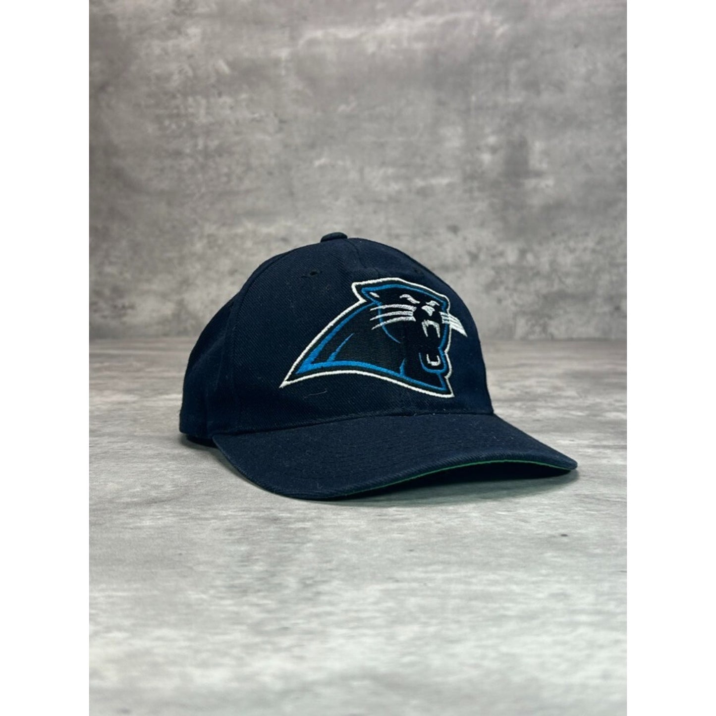 VTG 90s Carolina Panthers NFL Sports Specialties Plain Logo Snapback Hat OSFA