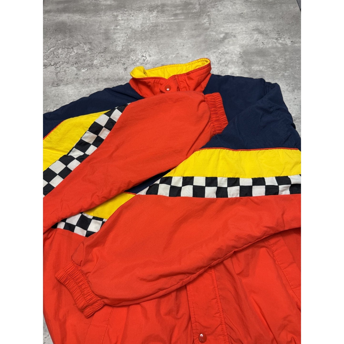 Vintage 1997 Tide Racing Team 10 Year Anniversary Embroidered Jacket Size XL