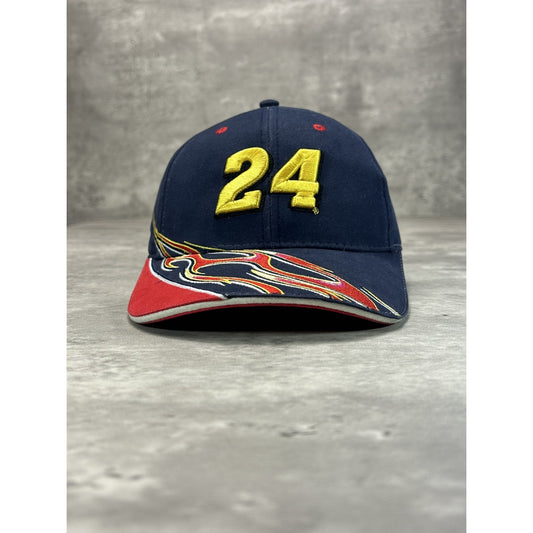 Vintage Jeff Gordon #24 Dupont Racing Embroidered Nascar Strapback Hat OSFA