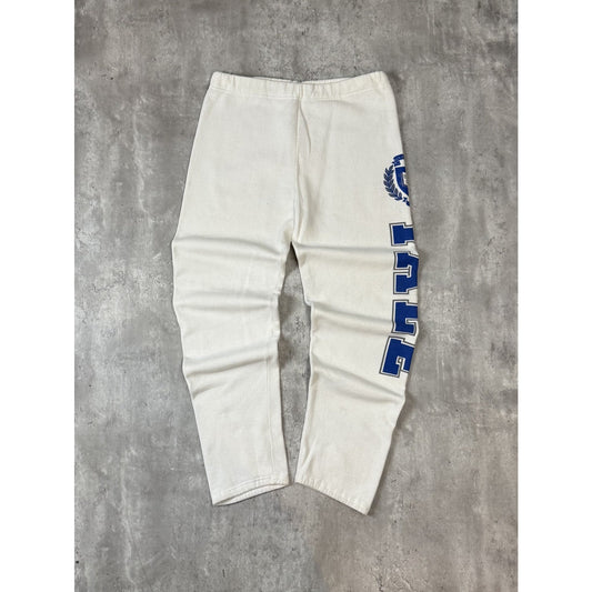 Vintage Yale Bulldogs NCAA Collegiate Crest Spellout Sweat Pants Size Large