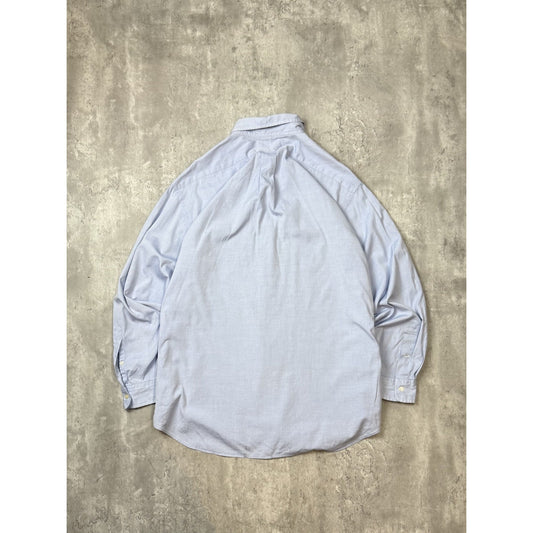 Vintage Polo Ralph Lauren Embroidered Pony Long Sleeve Button Up Shirt Sz 2XL