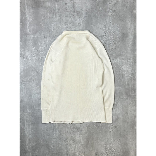 Vintage 1970s Montgomery Ward Thermal Print Long Sleeve T-Shirt Size Large