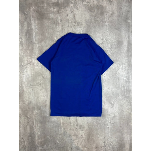 Vintage 1980s Jaycees Safety Town Destination Graphic T-Shirt Size Small Blue