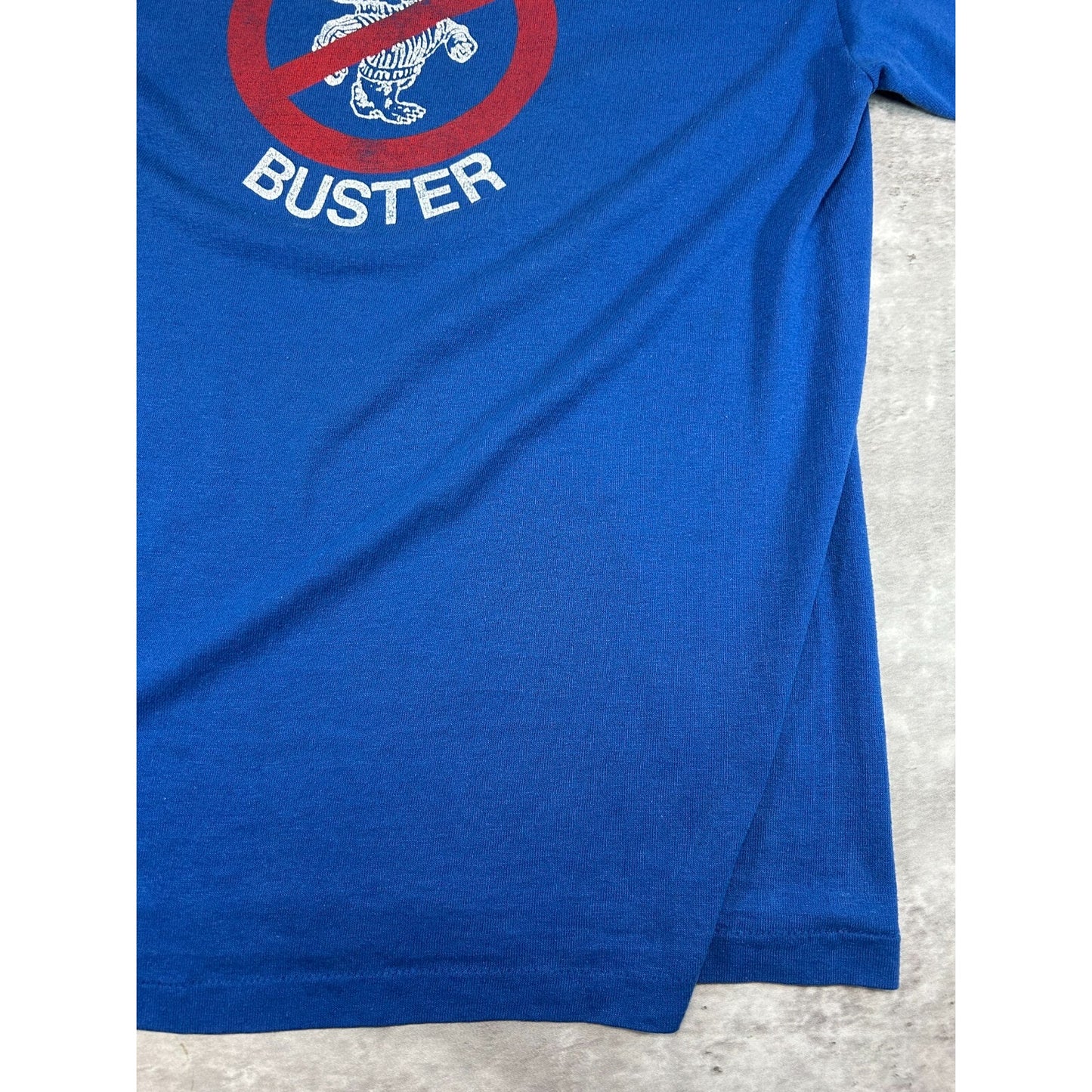 Vintage 1985 Kentucky Wildcats NCAA Bowl Bound Football T-Shirt Size Large Blue