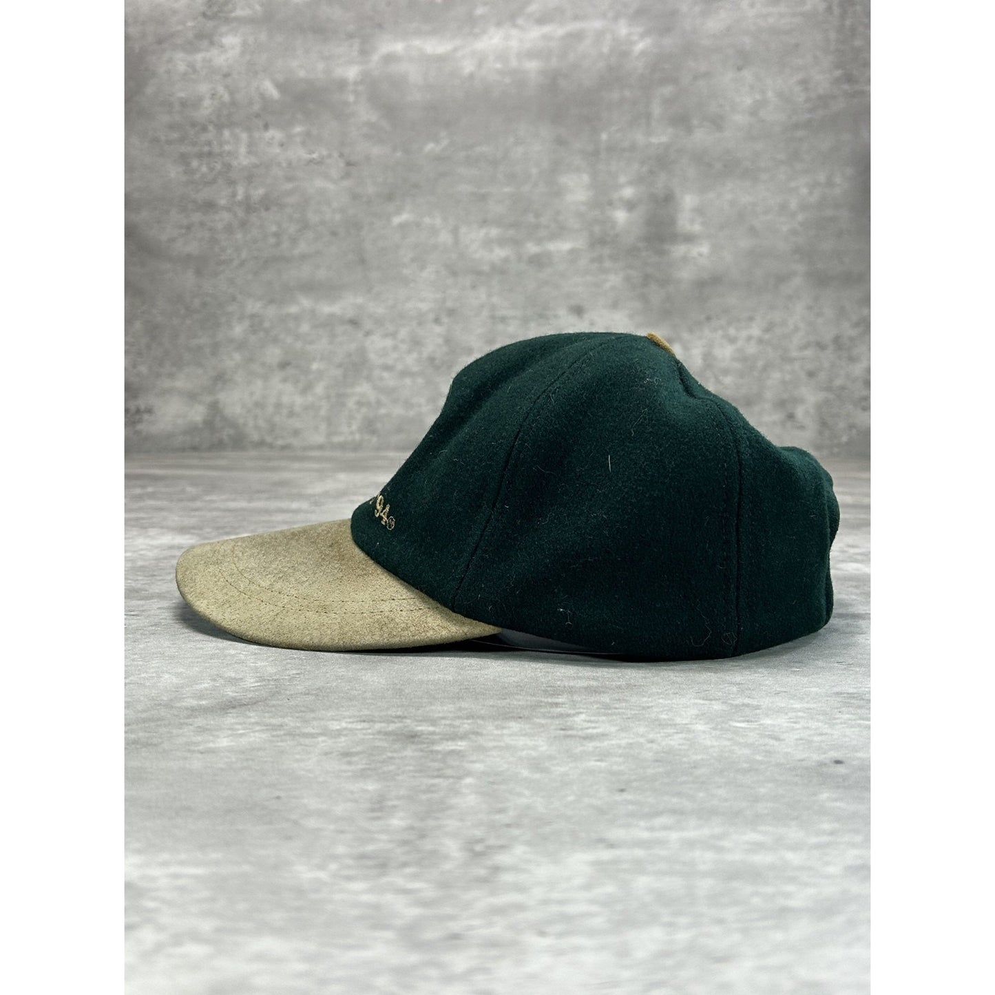 Vintage 1994 Lillehammer Olympics Embroidered Logo Strapback Hat OSFA Green