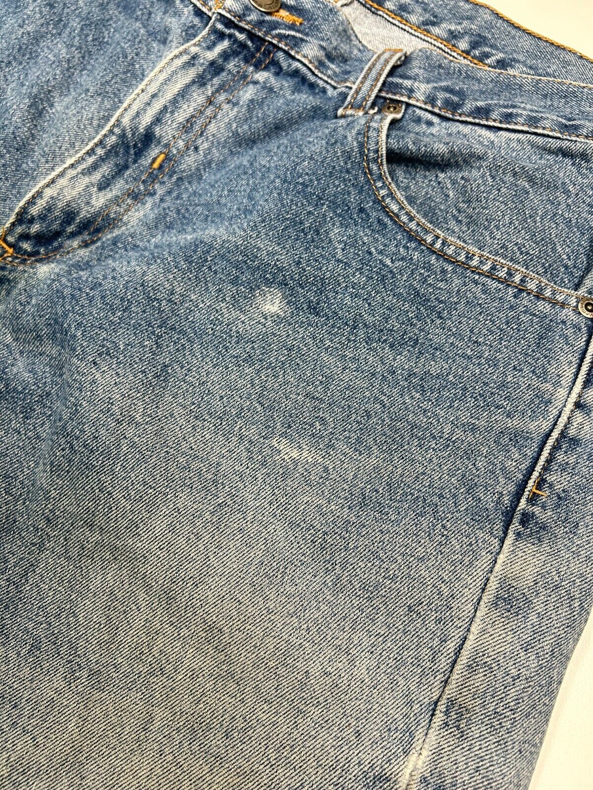 Vintage Members Mark Light Wash Denim Jorts Shorts Size 36W
