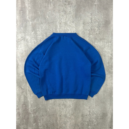 Vintage 1993 New York Islander NHL Graphic Spellout Hockey Sweatshirt Sz Medium