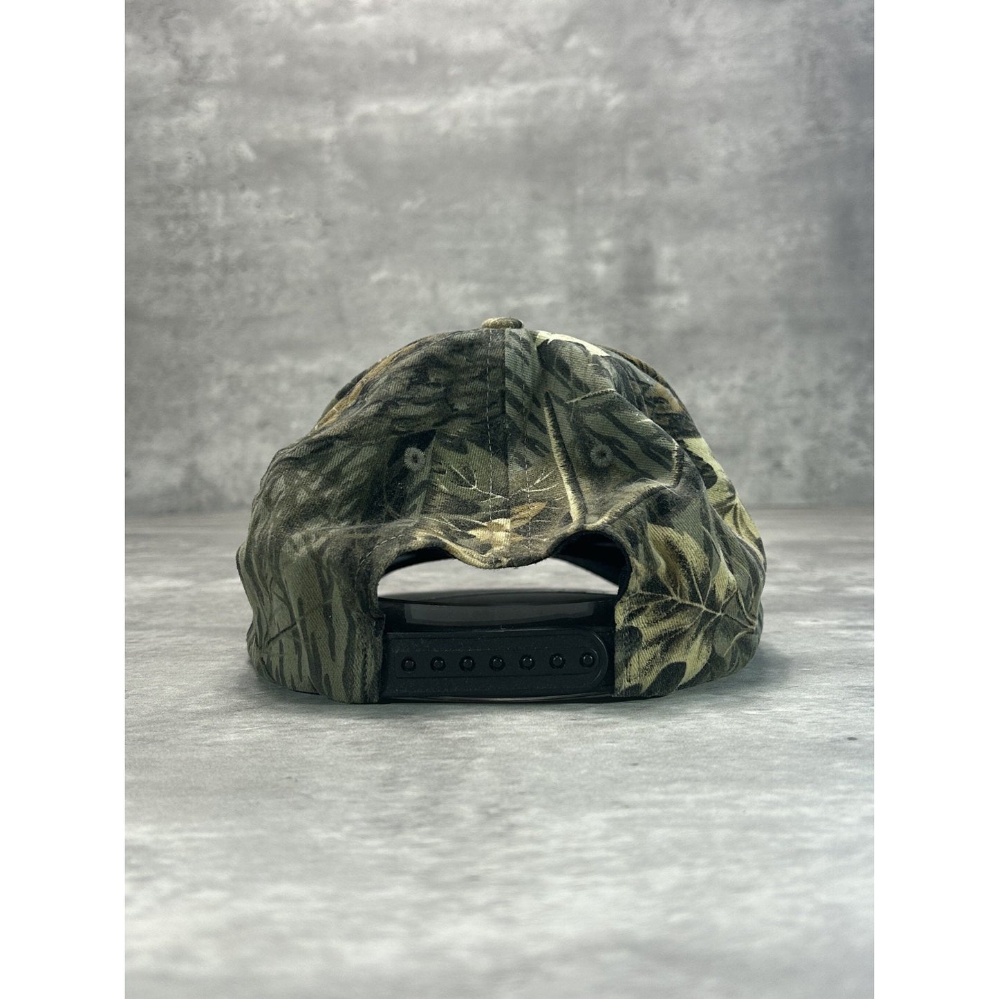 Vintage Outdoor Sportsmen Embroidered Turkey Camo Hunting Snapback Hat OSFA