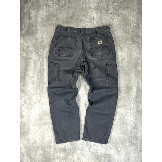 Carhartt Relaxed Fit Canvas Workwear Double Knee Five Pocket Pants Size 37