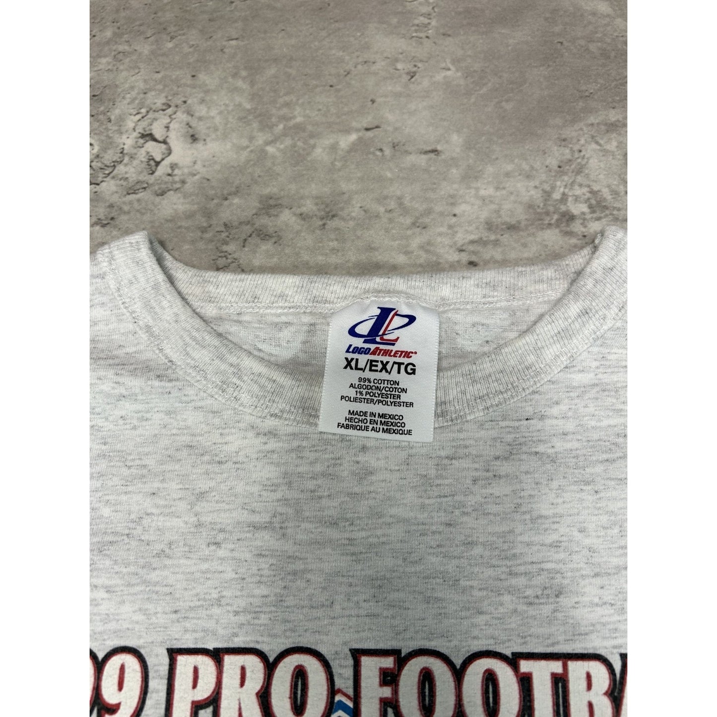 Vintage 1999 Browns Vs Cowboys NFL Hall Of Fame Game Graphic T-Shirt Size XL