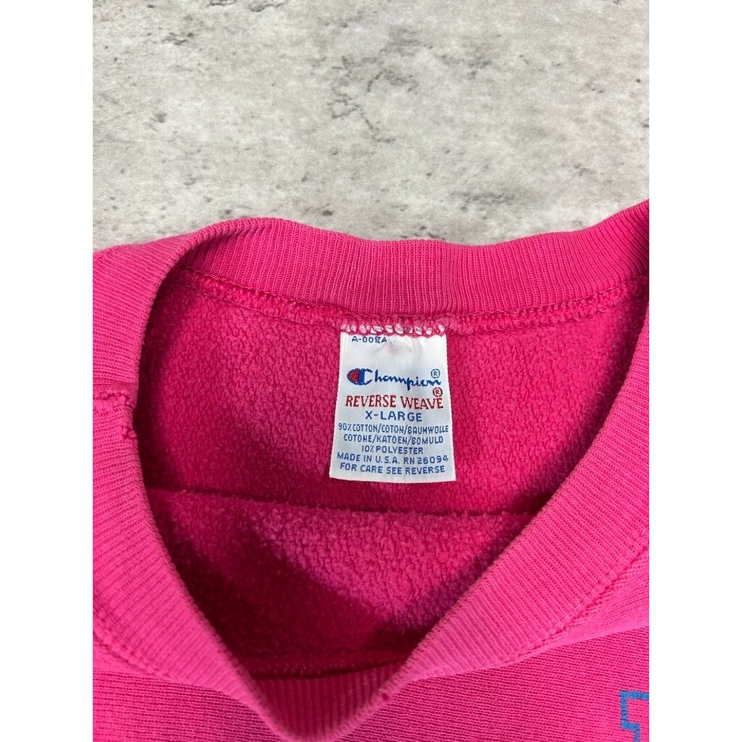 Vintage 90s Drake University NCAA Champion Reverse Weave Sweatshirt Size XL