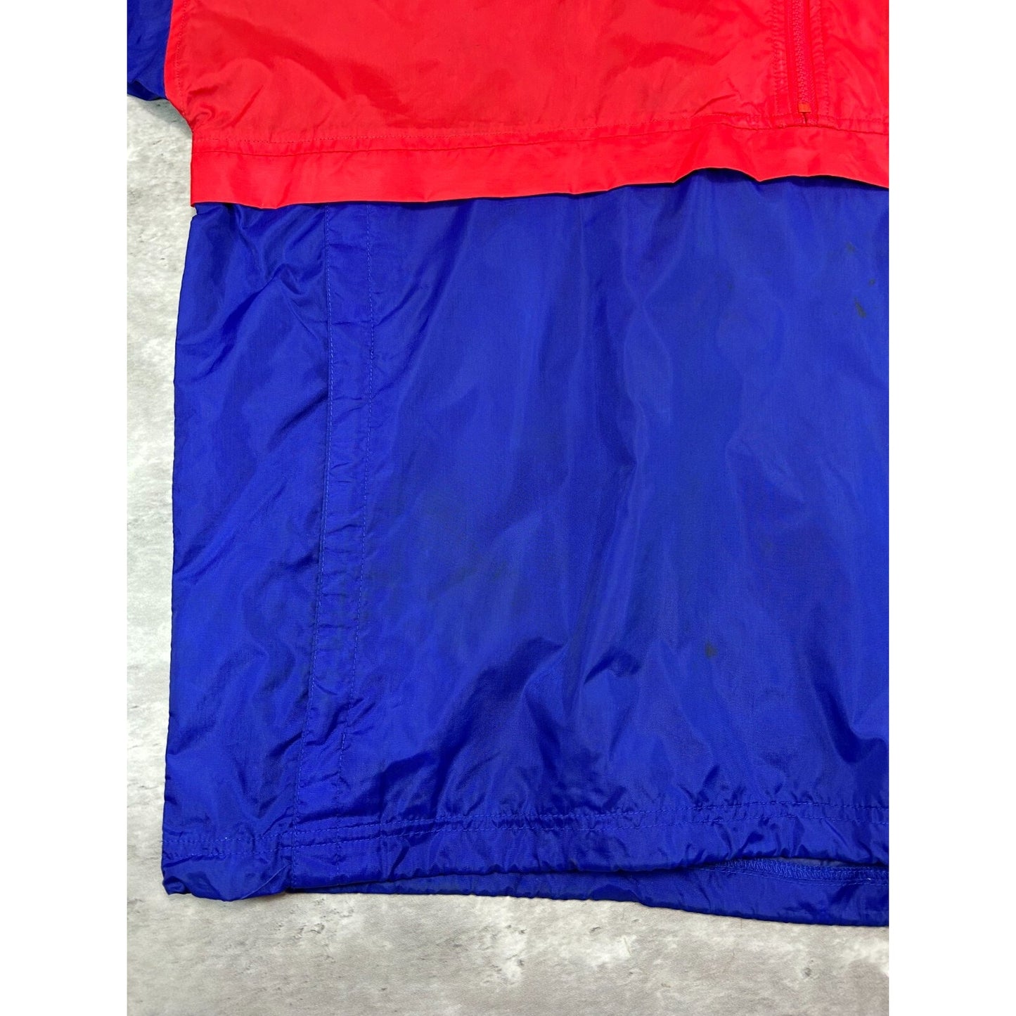 Vintage 80s/90s Umbro Graphic Spellout Nylon Windbreaker Jacket Size Large