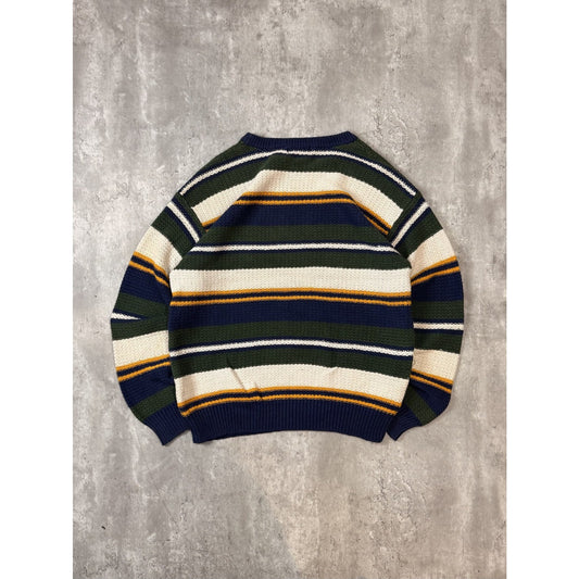 Vintage 90s American Eagle Outfitters Striped Pullover Knit Sweater Size XL