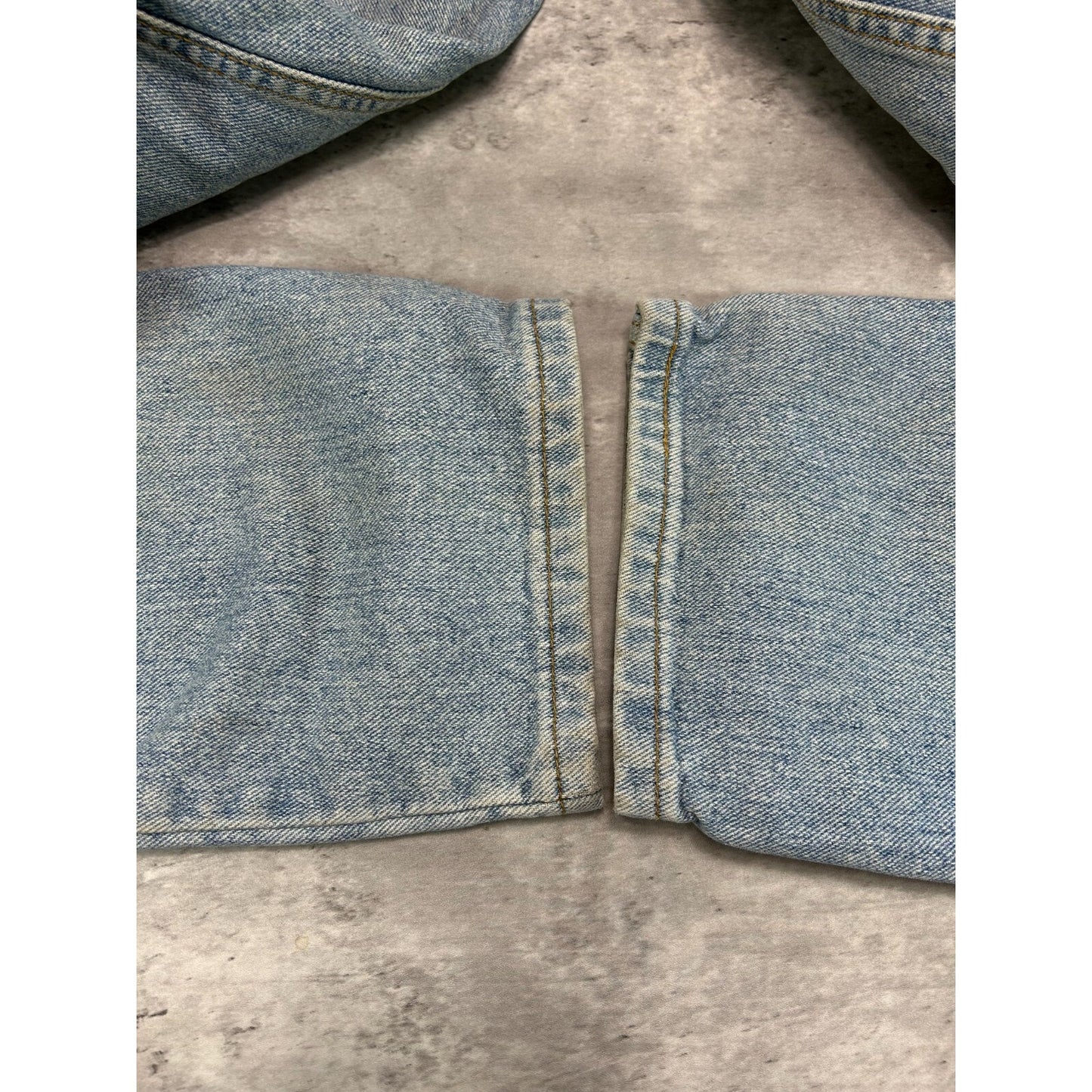 Vintage 90s Levis XX 550 Red Tab Light Wash Denim Pants Size 37 Blue