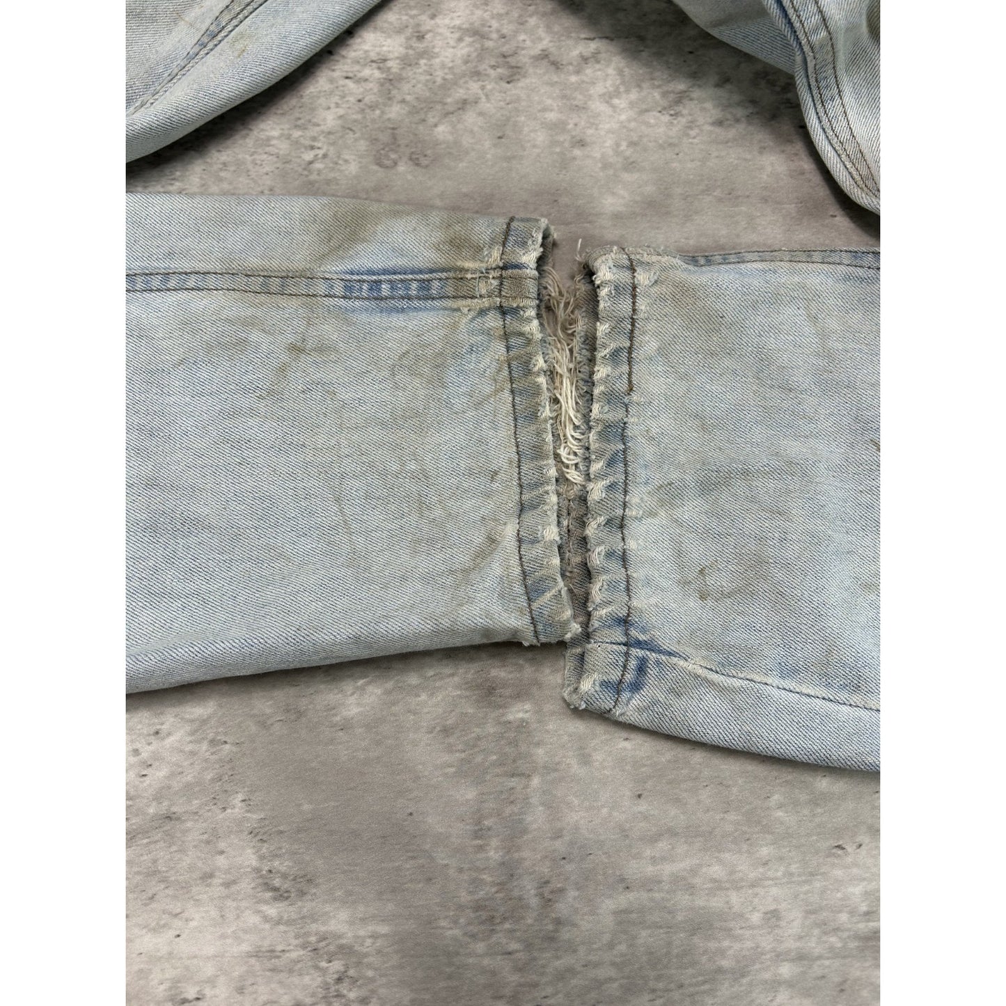 Vintage 90s Levis Silvertab Loose Fit Light Wash Denim Pants Size 29 Blue