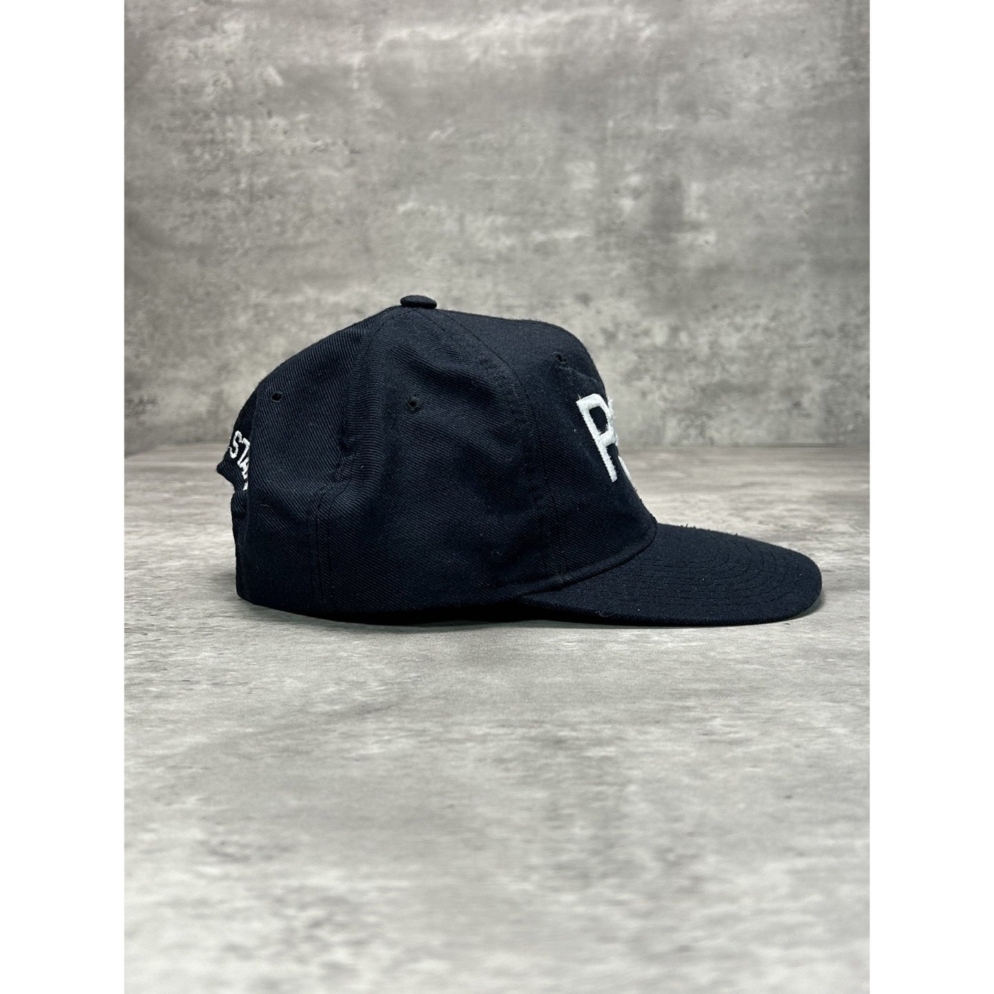 Vintage 90s Penn State University NCAA Embroidered Spellout Snapback Hat OSFA