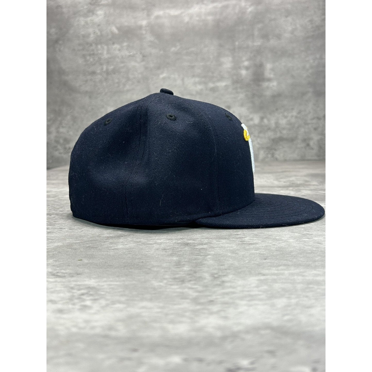 Charleston Riverdogs Milb Embroidered Logo Baseball Fitted Hat 7 1/2