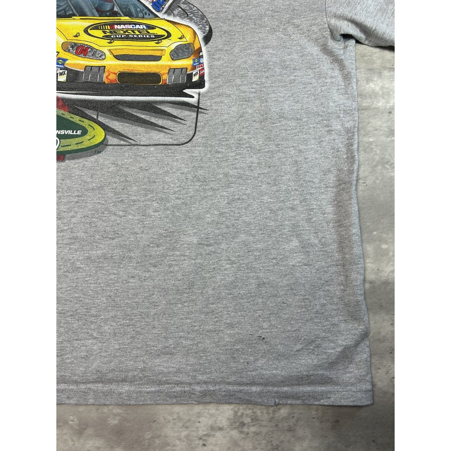 Vintage 2004 Martinville Subway 500 Nascar Racing Graphic T-Shirt Size 2XL