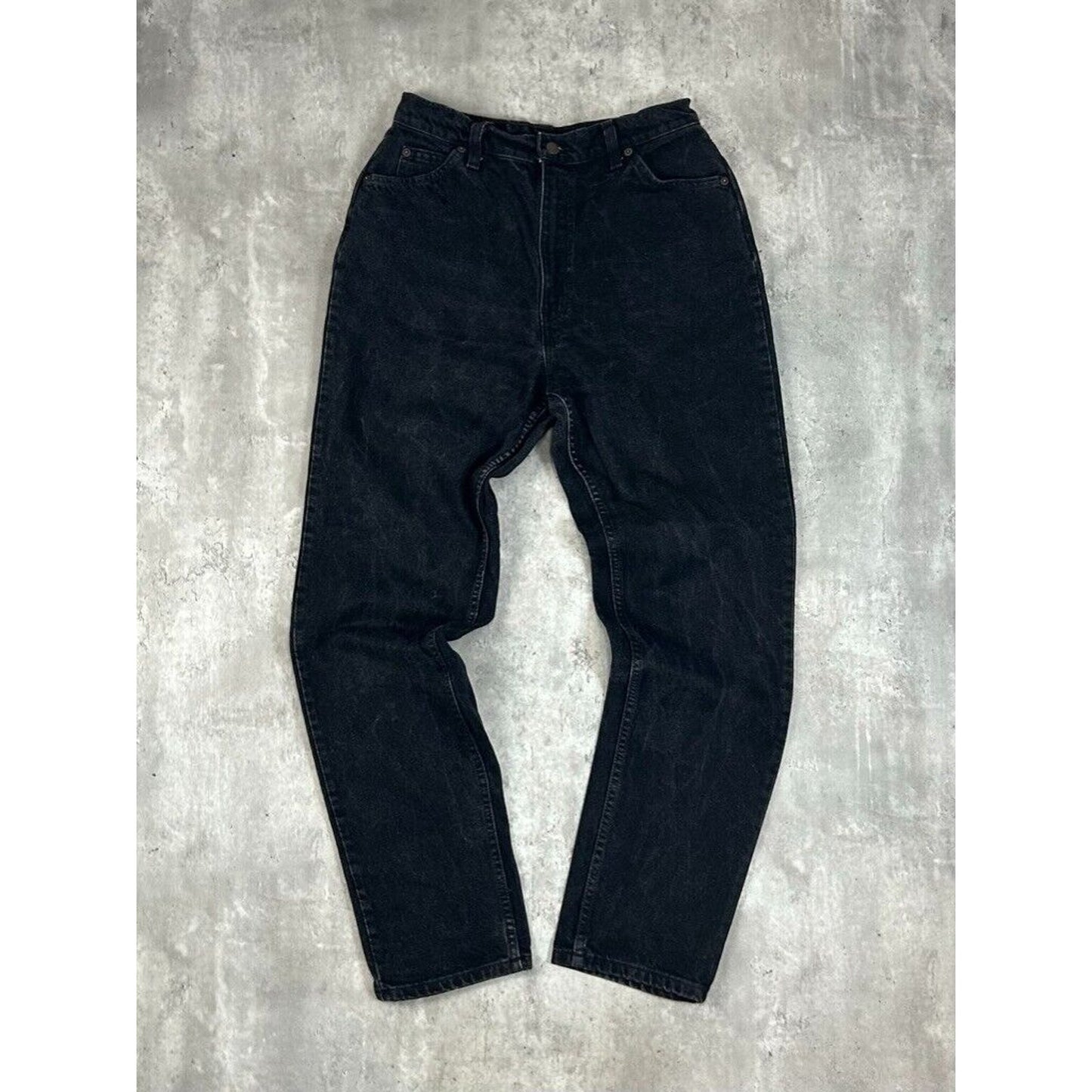 Vintage 80s/90s Levis 631 Orange Tab Black Denim Pants Size 30