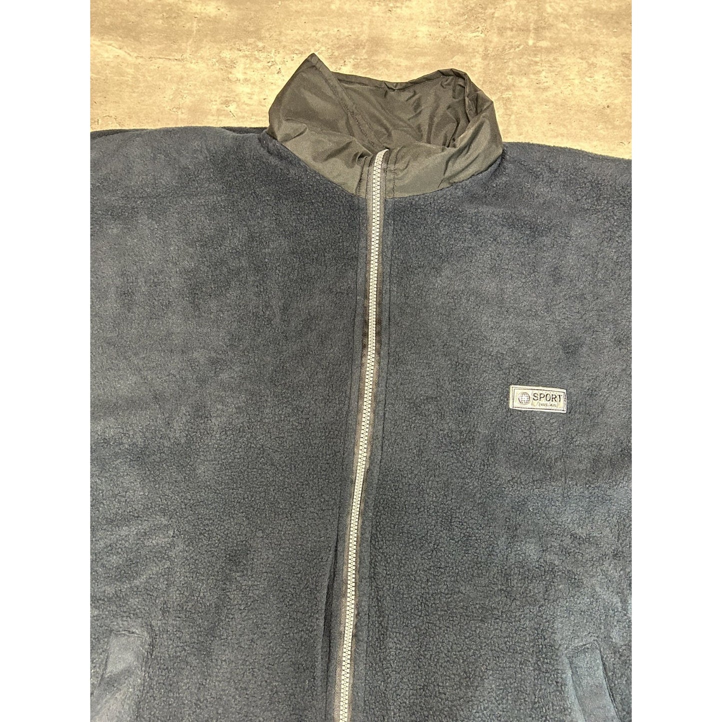 Vintage Y2K Fubu Embroidered Full Zip Hooded Nylon Long Jacket Size XXL