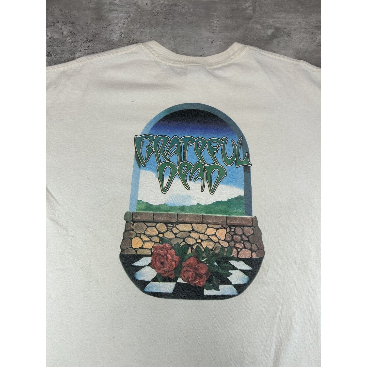 Vintage 2003 Grateful Dead Skeleton Jester Rock Music Band T-Shirt Size XL