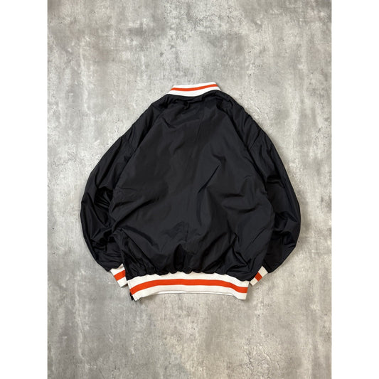 Vintage 90s Princeton Tigers NCAA Collegiate Nylon Pullover Jacket Size XL