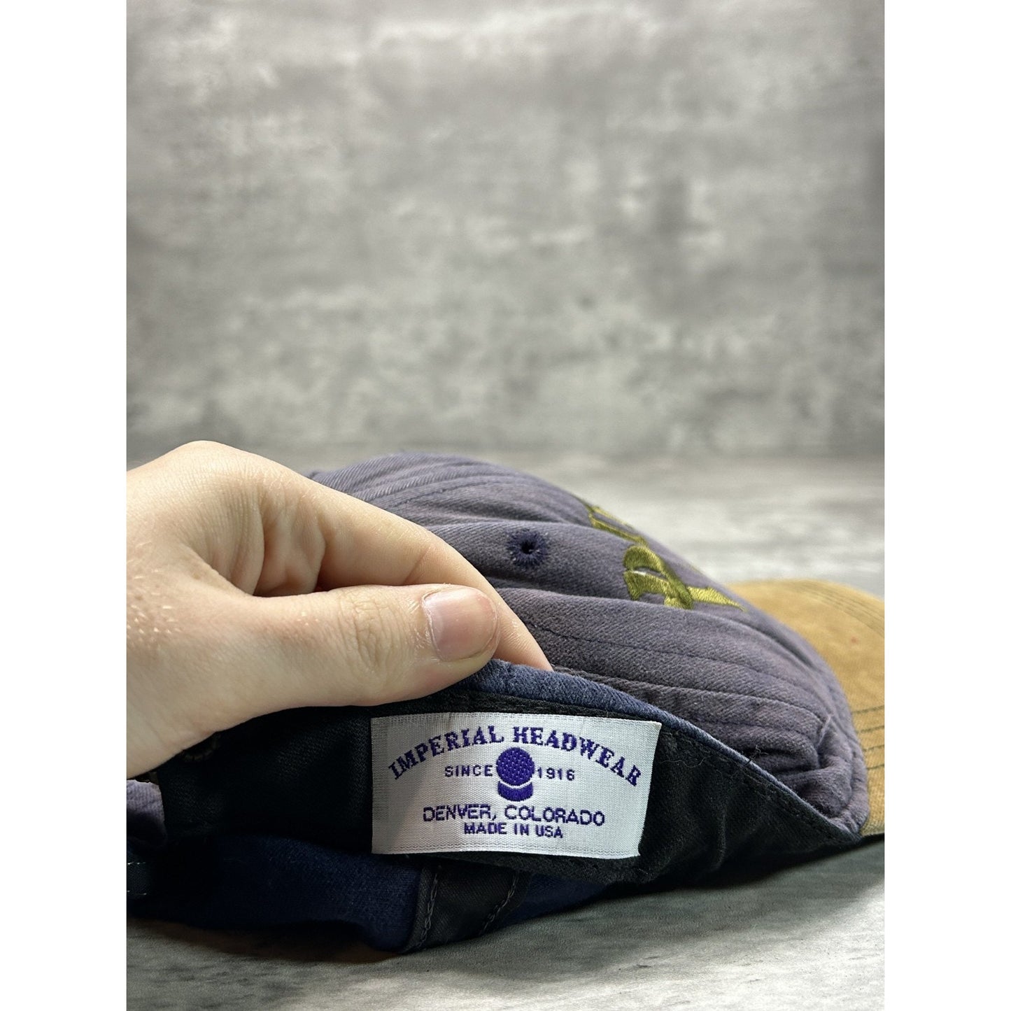 Vintage 90s Pinehurst No. 8 Embroidered Spellout Golf Strapback Hat OSFA