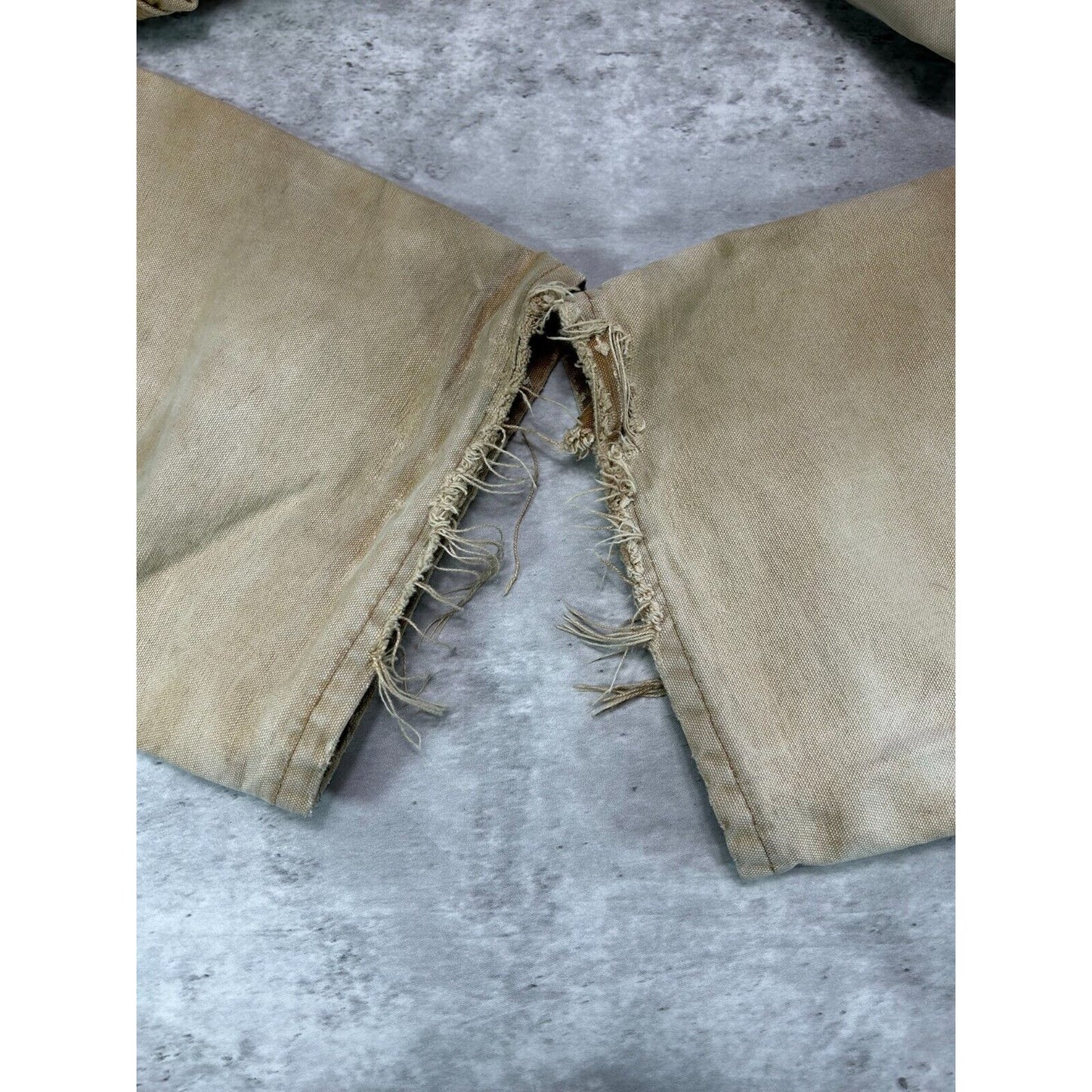 Carhartt Loose Original Fit Canvas Workwear Double Knee Carpenter Pants Size 38