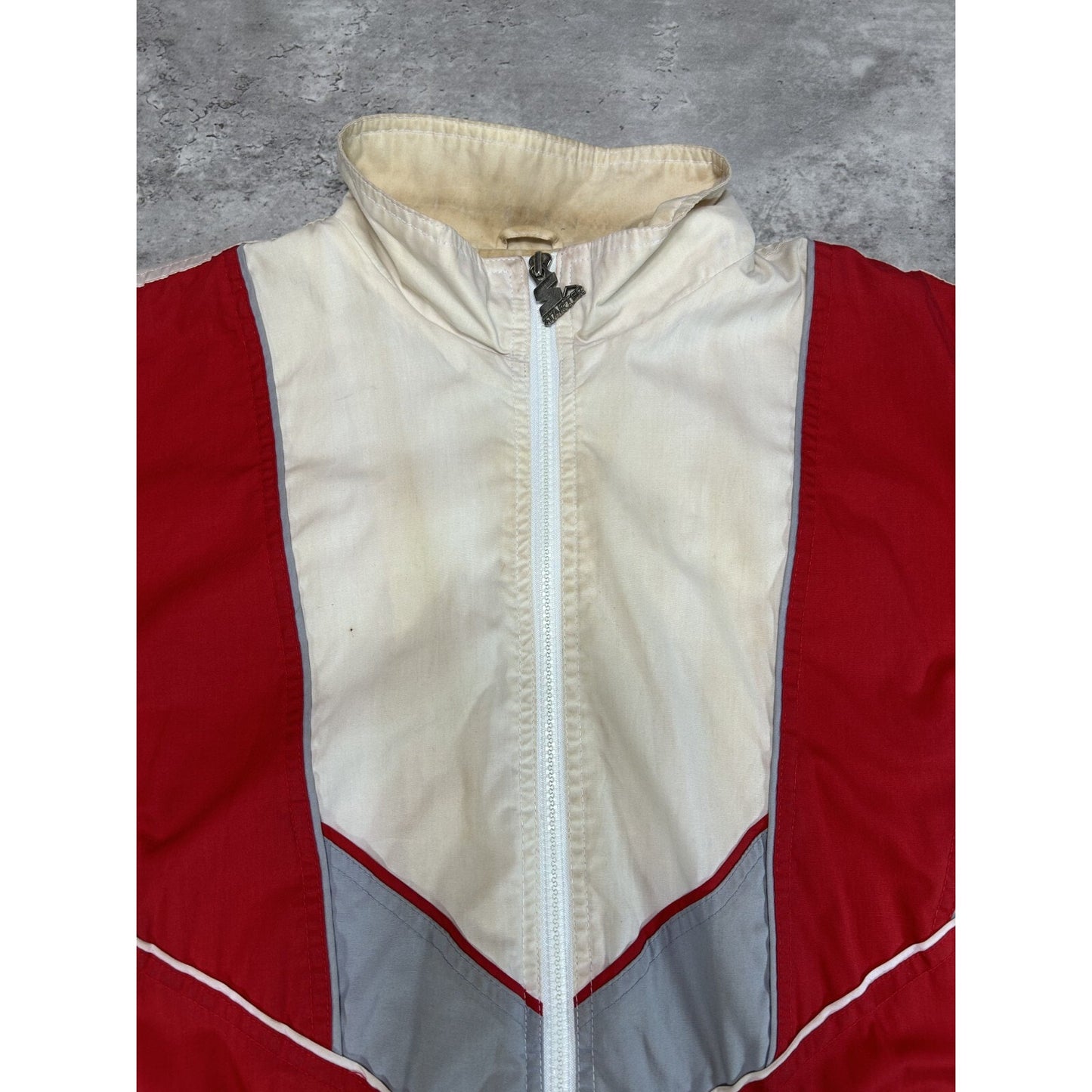 Vintage 90s Ohio State Buckeyes NCAA Starter Arm Spellout Jacket Size Medium