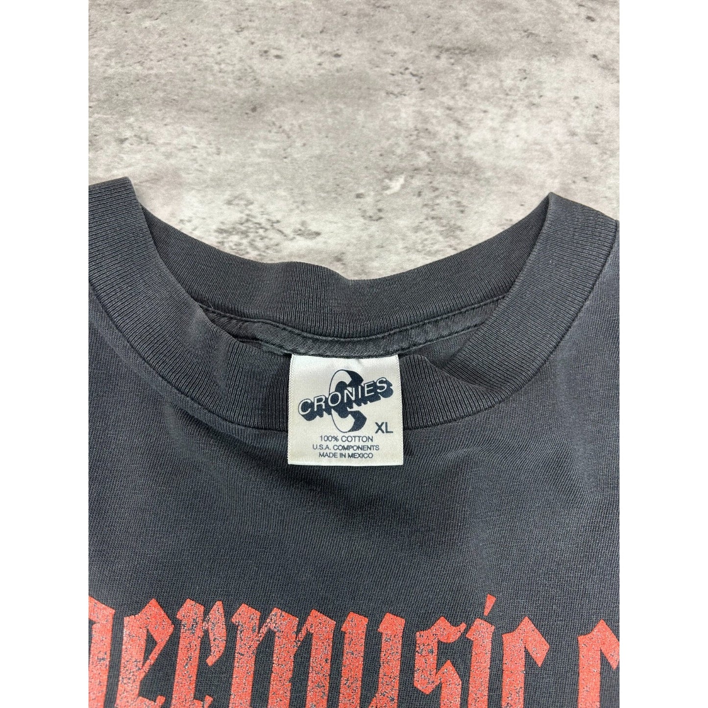 Vintage 2000 Jagermusic Ozzfest Ozzie Osbourne Rock Music T-Shirt Size XL