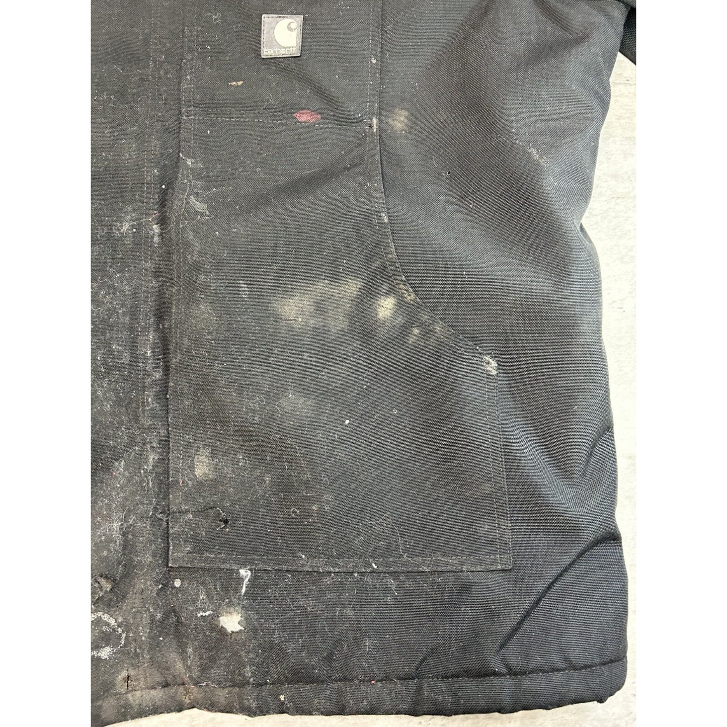 Carhartt Quilted Lined Canvas Workwear Arctic Jacket Size XXL