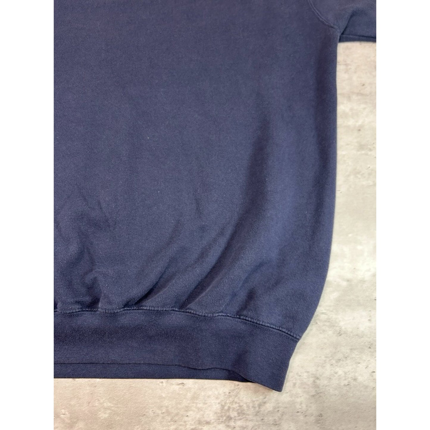 Vintage Chicago Bears NFL Embroidered Spellout Football Sweatshirt Size XL Blue