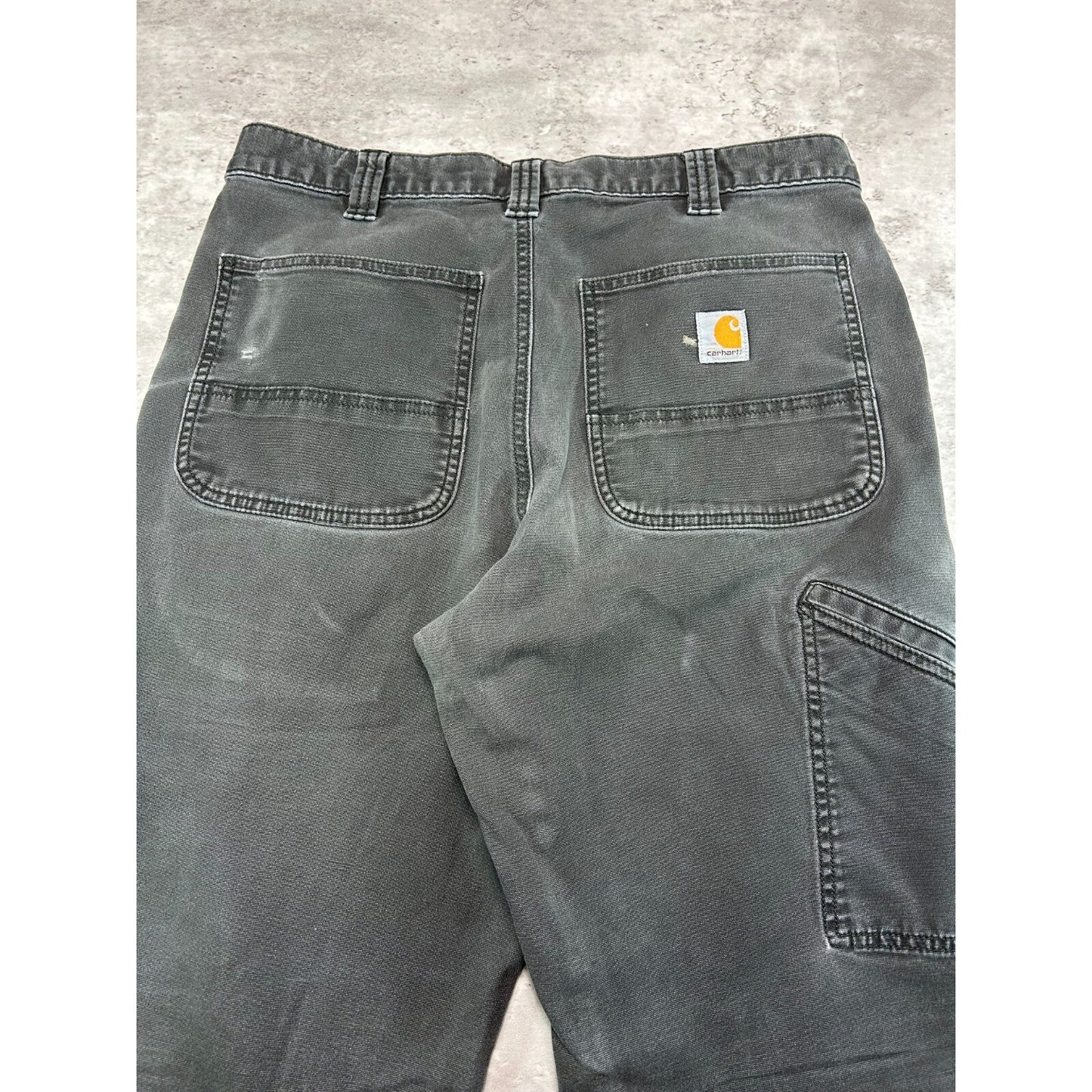Carhartt Relaxed Fit Canvas Workwear Five Pocket Pants Size 33