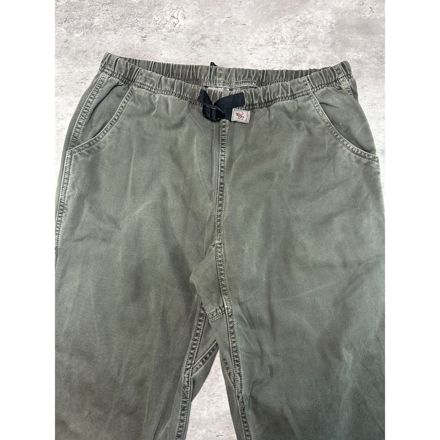 Vintage 90s Gramicci Baggy Fit Adjustable Hiking Pants Size Large Green