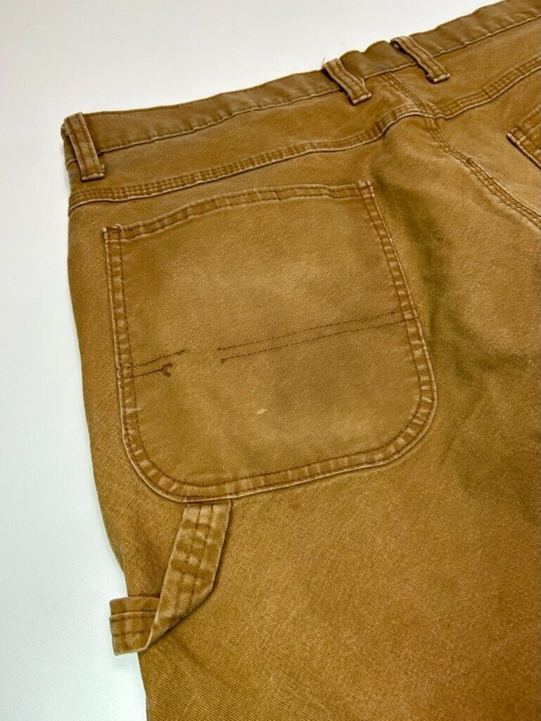Vintage Dickies Canvas Workwear Carpenter Pants Size 38 Beige