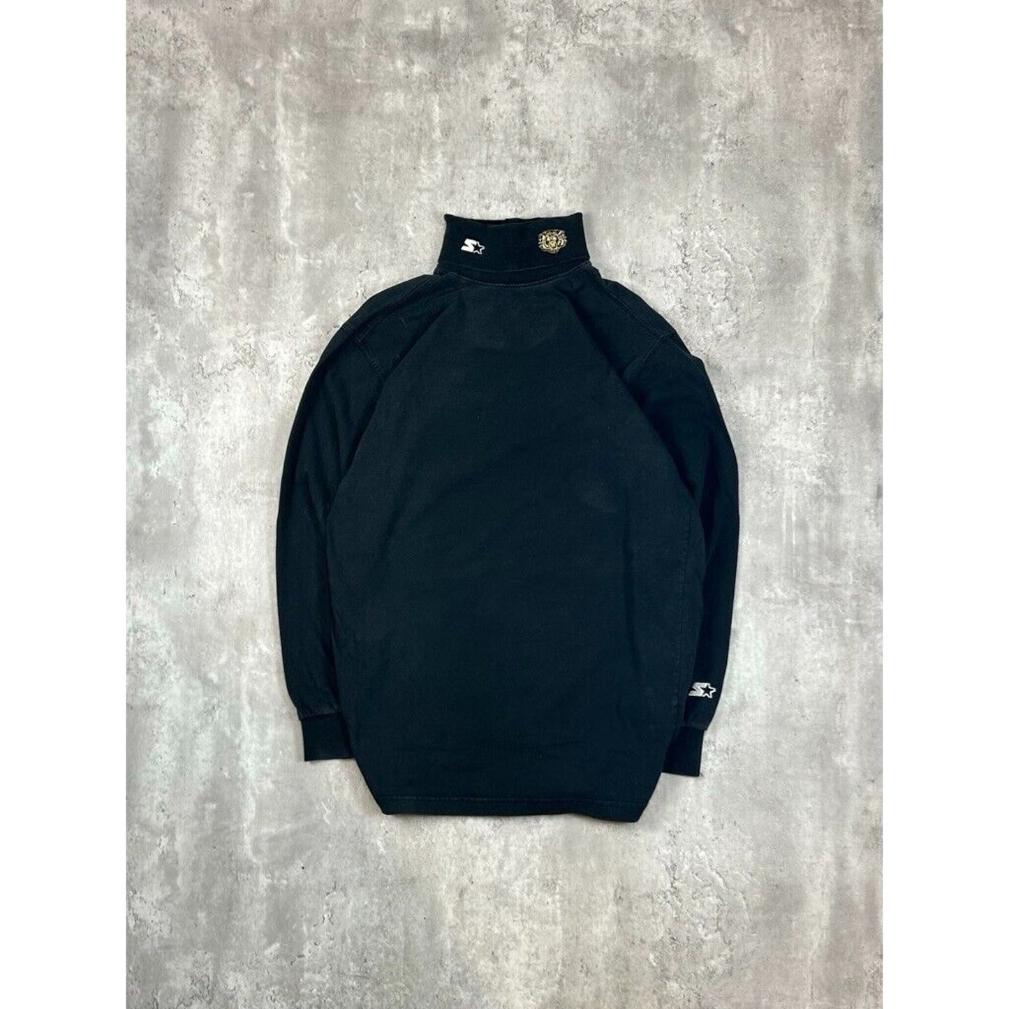Vintage 90s Hamilton Tiger Cats CFL Starter Turtleneck T-Shirt Size Medium